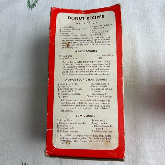 Vintage 50s Popeil’s donut maker with original box! Like-new condition - Picture 3 of 9